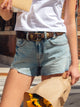 HARLOW HARLOW SHORTIE SHORT - LIGHT WASH DENIM - Boathouse