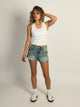 HARLOW HARLOW SHORTIE SHORT - LIGHT WASH DENIM - Boathouse