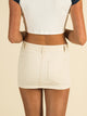 HARLOW HARLOW LOW RISE MINI SKIRT - CLEARANCE - Boathouse