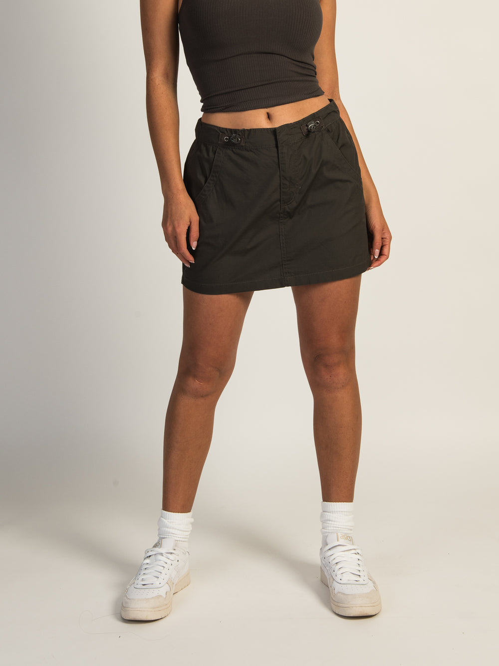 HARLOW DEVON SKIRT - CHARCOAL - CLEARANCE