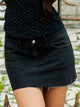 DENIM SKORT HARLOW DAISY – LAVAGE FONCÉ