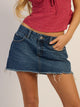 HARLOW DAISY DENIM SKORT - DARK WASH
