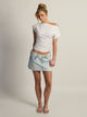 HARLOW HARLOW DAISY DENIM SKORT - TIE WAIST - Boathouse
