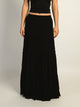 HARLOW HARLOW TIERED SKIRT - BLACK - Boathouse