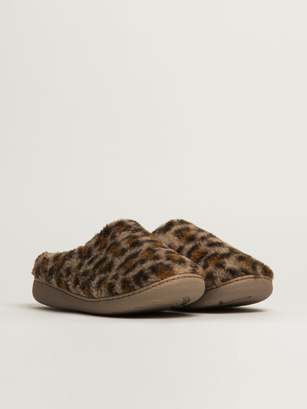 WOMENS HARLOW STARRI SLIPPER - LEOPARD