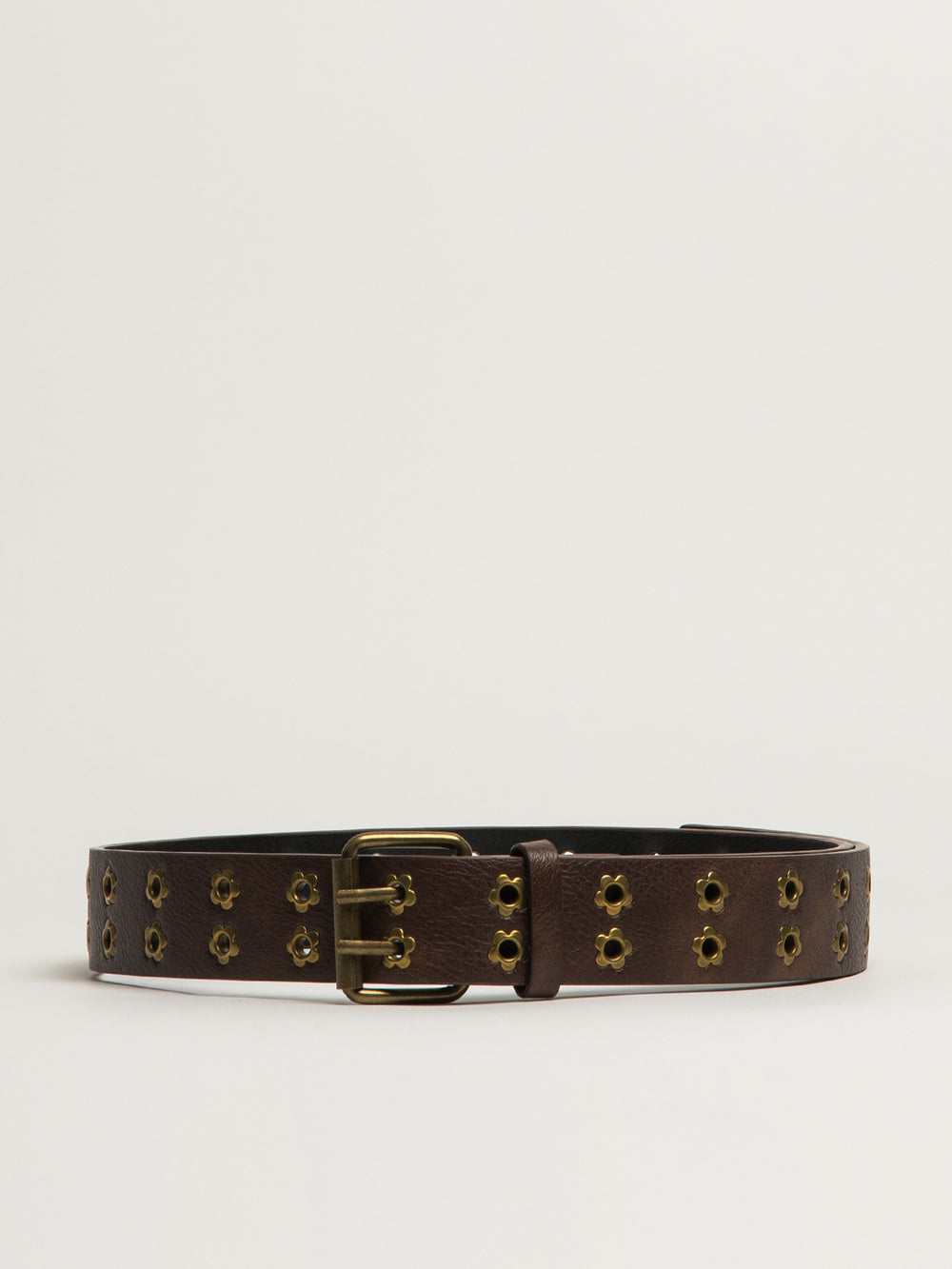 CEINTURE À ŒILLETS HARLOW LILY - MARRON