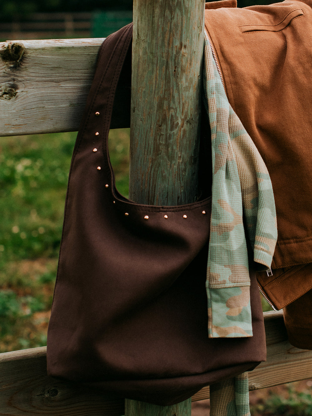 HARLOW HARLOW SOPHIE SHOULDER BAG - BROWN - Boathouse