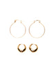 HARLOW HARLOW LANA HOOPS - GOLD - Boathouse
