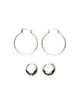 HARLOW HARLOW LANA HOOPS - SILVER - Boathouse