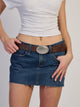 HARLOW HARLOW BRYNN BUCKLE BELT - BROWN - Boathouse