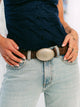HARLOW HARLOW BRYNN BUCKLE BELT - BROWN - Boathouse