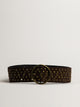 HARLOW HARLOW SASHA STUD BELT - BROWN - Boathouse