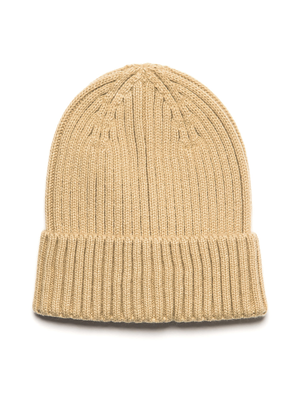 HARLOW MIA FOLDOVER BEANIE - TAN - CLEARANCE