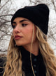 HARLOW HARLOW CLOUD BEANIE - BLACK - CLEARANCE - Boathouse