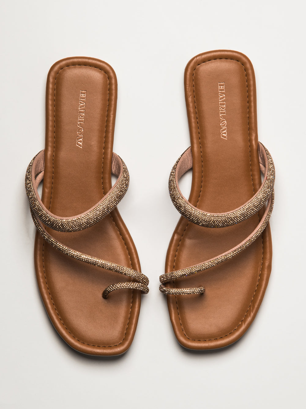 WOMENS HARLOW AUDREY SANDALS - COPPER PENNY