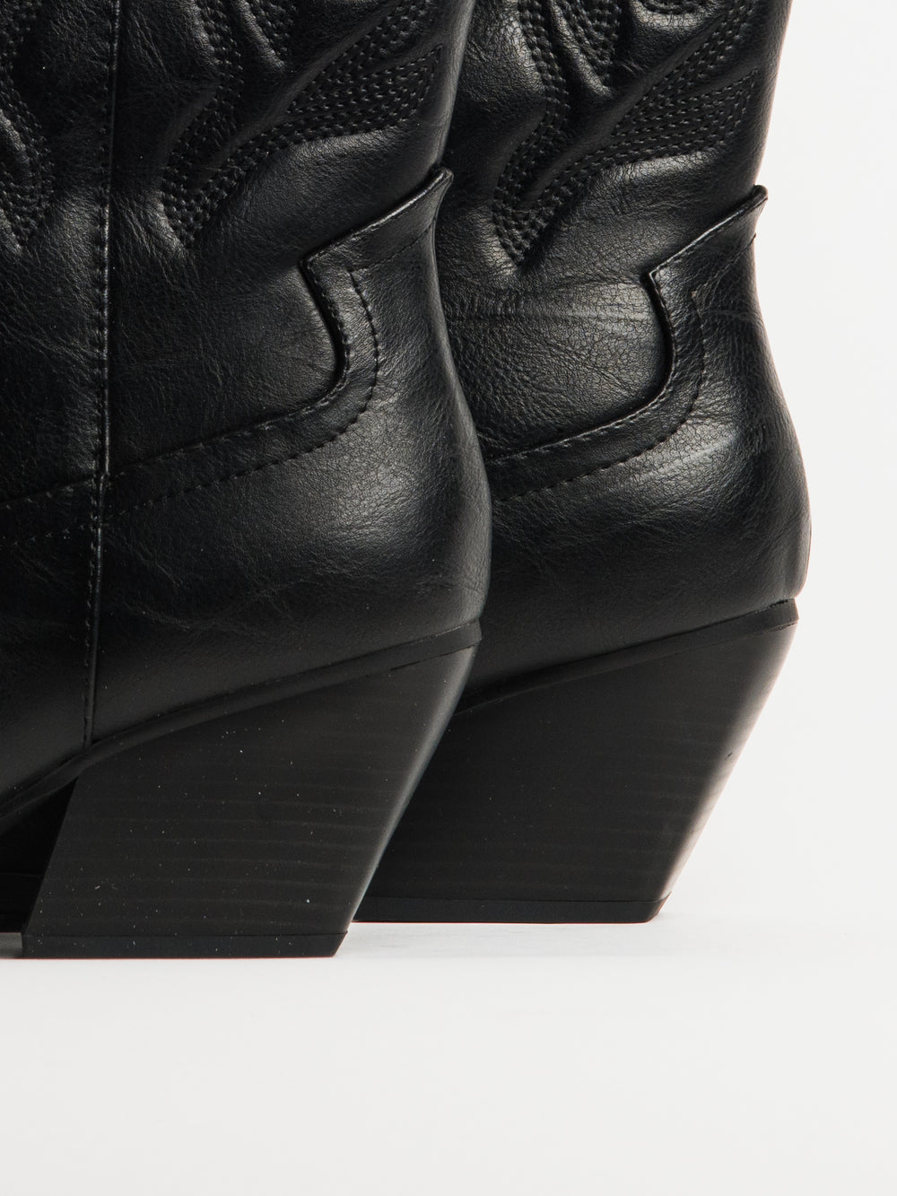 BOTTES DE COW-BOY HARLOW STASSIE POUR FEMMES - NOIR