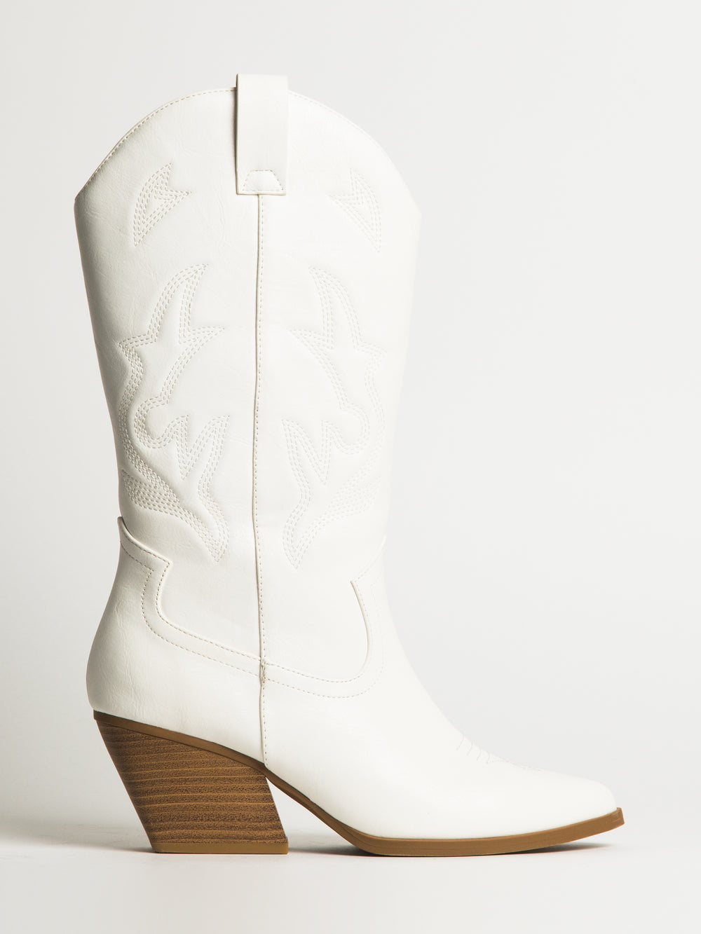 BOTTES DE COWBOY HARLOW STASSIE POUR FEMMES - BLANC