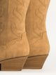 WOMENS HARLOW OAKLEE COWBOY BOOTS - CAMEL