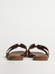 HARLOW WOMENS HARLOW STEVIE SANDALS - BROWN - Boathouse