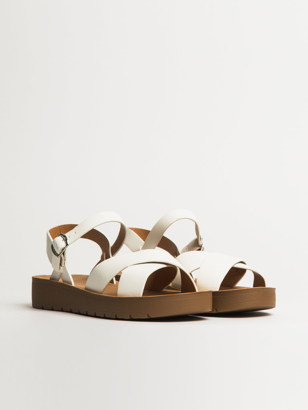 WOMENS HARLOW CHARLIE SANDALS - WHITE
