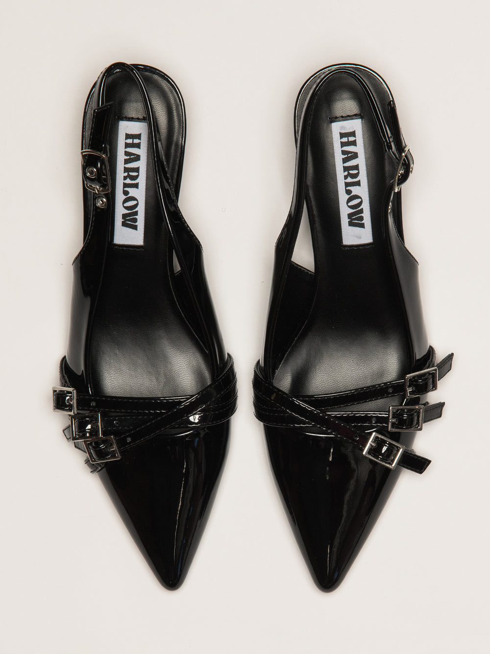 HARLOW LUXE HEEL - NOIR