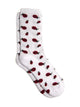 HARLOW HARLOW LADY BUG PRINT SOCK - WHITE - Boathouse