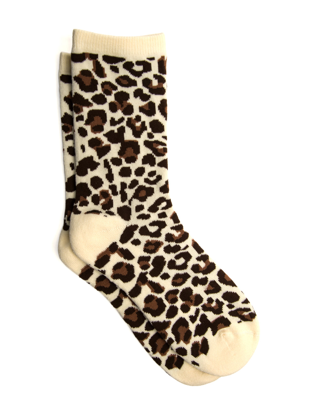 CHAUSSETTES HARLOW EOPARD – CRÈME