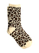 HARLOW HARLOW LEOPARD PRINT SOCK - CREAM - Boathouse