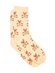 HARLOW HARLOW TEDDY BEAR SOCK - CREAM - Boathouse