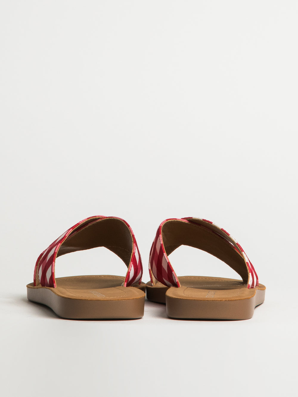 WOMENS HARLOW CAMI SANDALS - RED GINGHAM