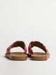 HARLOW WOMENS HARLOW CAMI SANDALS - RED GINGHAM - Boathouse