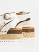 HARLOW WOMENS HARLOW TOPIC SANDALS - WHITE LACE - Boathouse