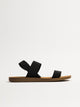 HARLOW WOMENS HARLOW KENDRA SANDALS - BLACK - Boathouse