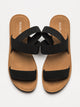 WOMENS HARLOW KENDRA SANDALS - BLACK