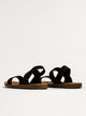 WOMENS HARLOW KENDRA SANDALS - BLACK