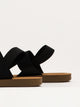WOMENS HARLOW KENDRA SANDALS - BLACK