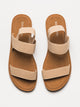 WOMENS HARLOW KENDRA SANDALS - NUDE