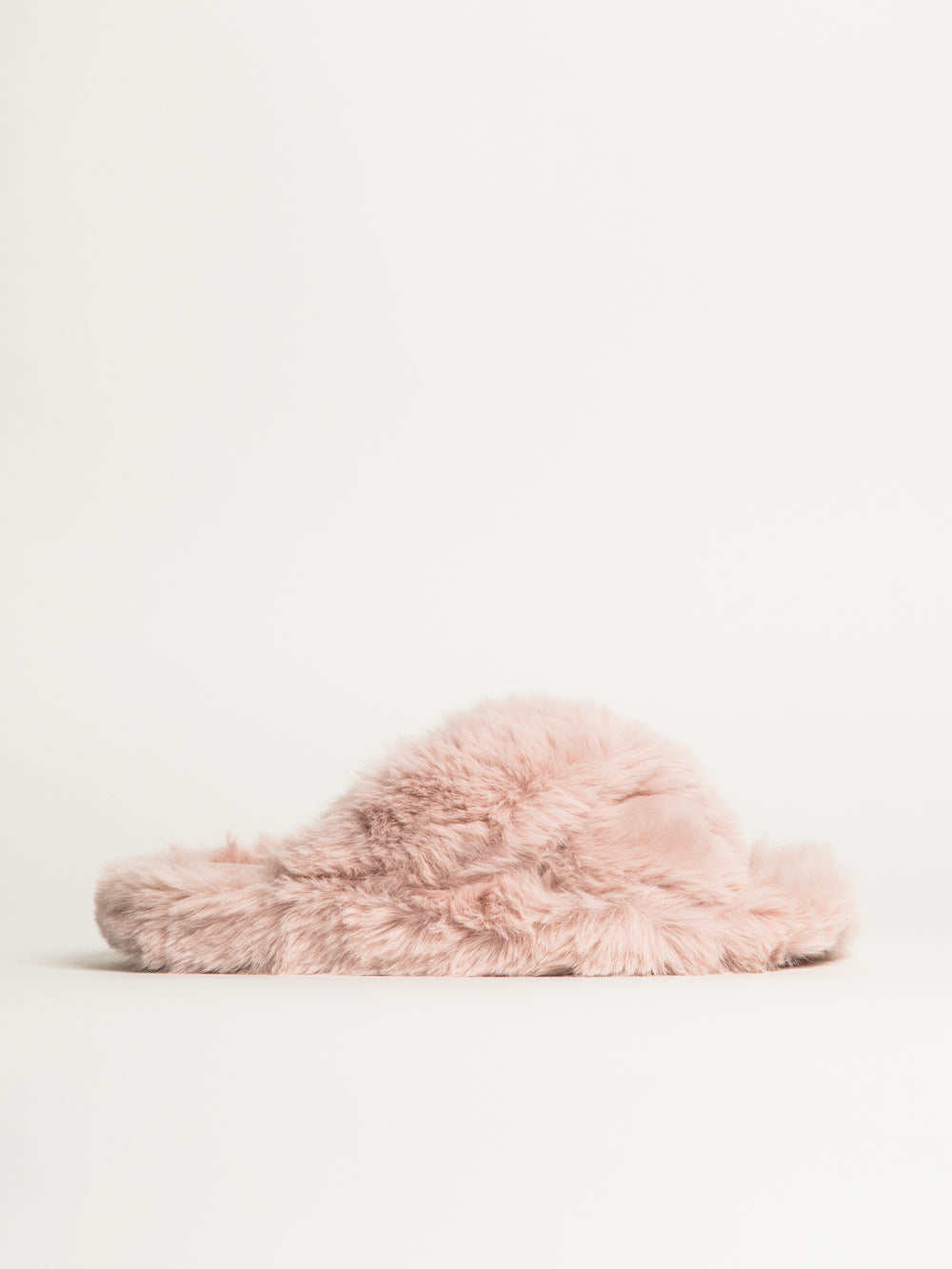 WOMENS HARLOW CROSSOVER SLIPPER - CHERRY