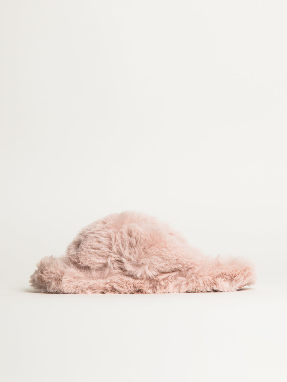 WOMENS HARLOW CROSSOVER SLIPPER - CHERRY