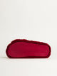 HARLOW WOMENS HARLOW CROSSOVER SLIPPER - RED - Boathouse