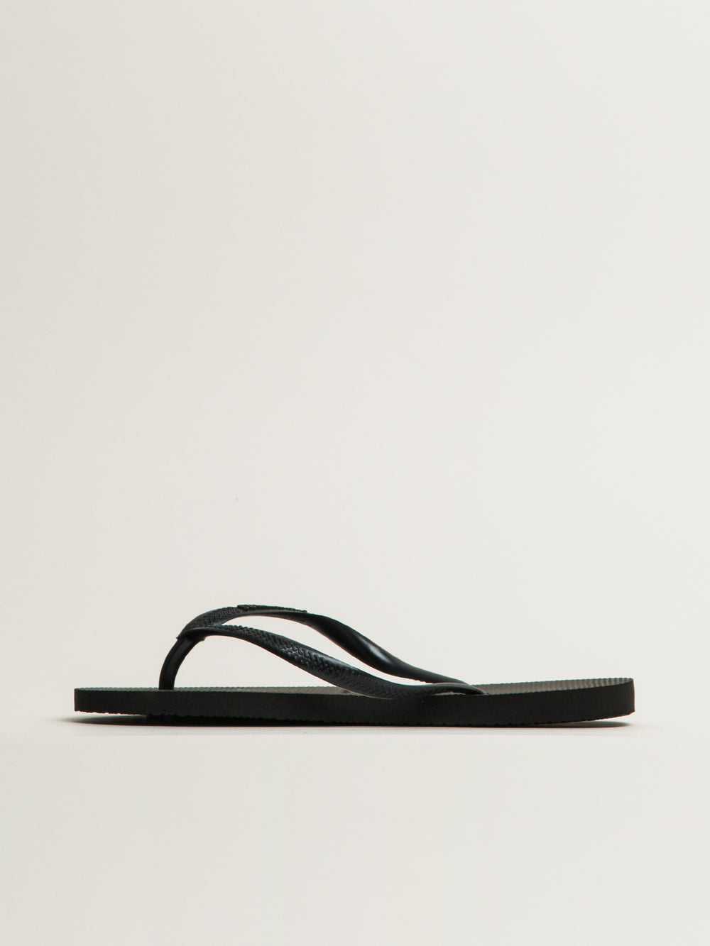WOMENS HAVAIANAS SLIM BLACK SANDALS
