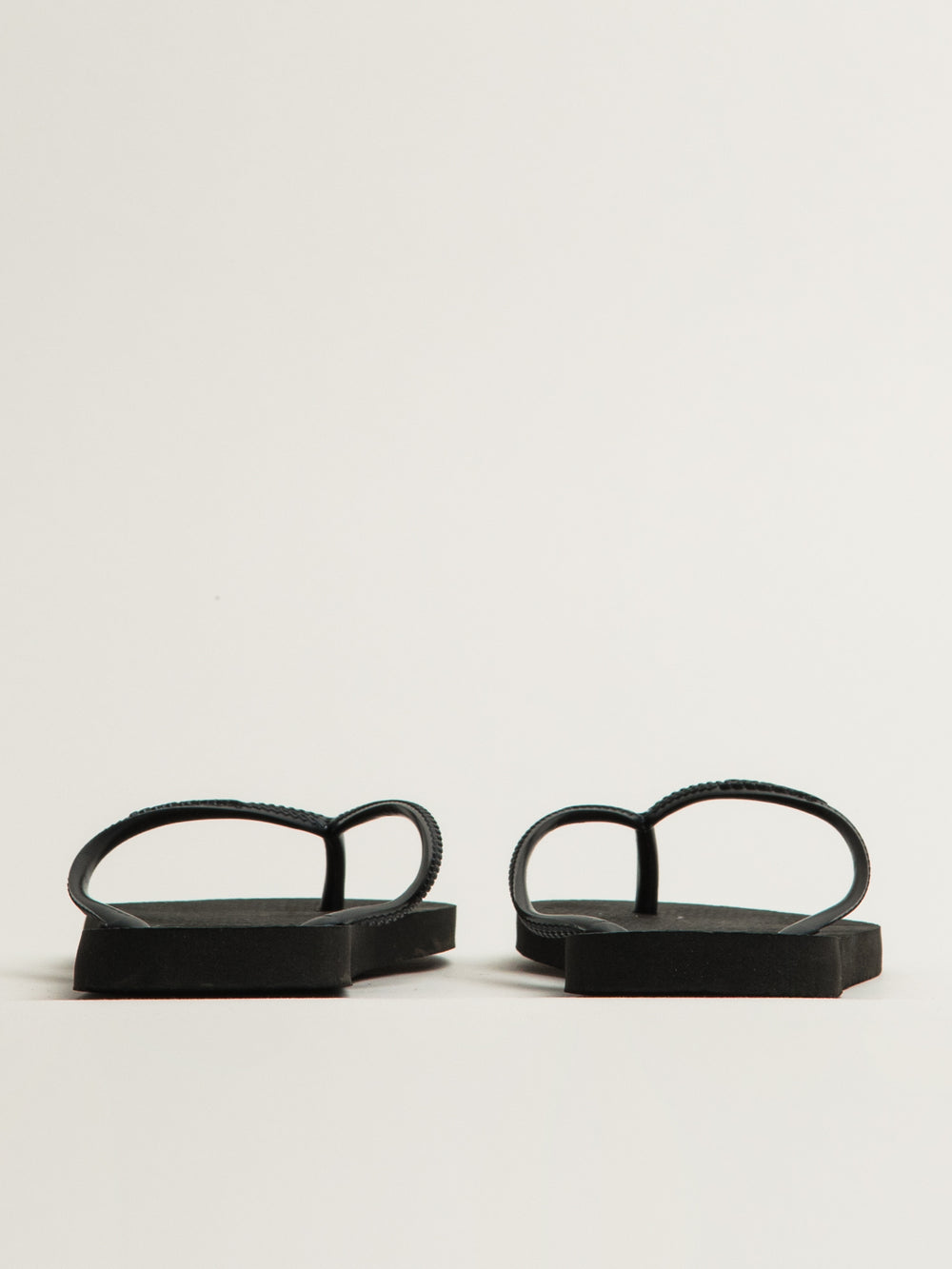 WOMENS HAVAIANAS SLIM BLACK SANDALS
