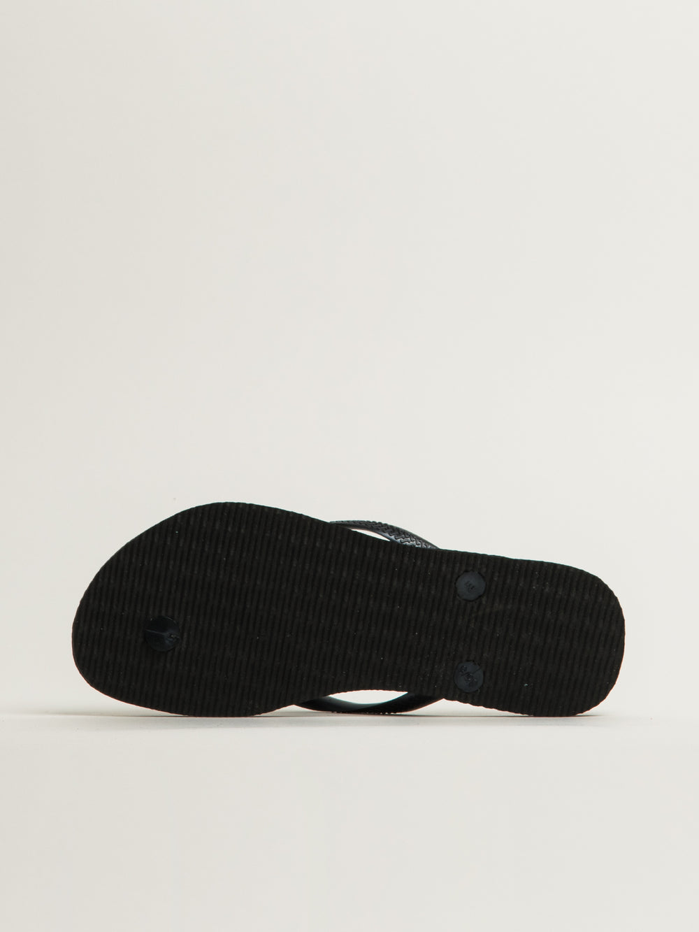 WOMENS HAVAIANAS SLIM BLACK SANDALS