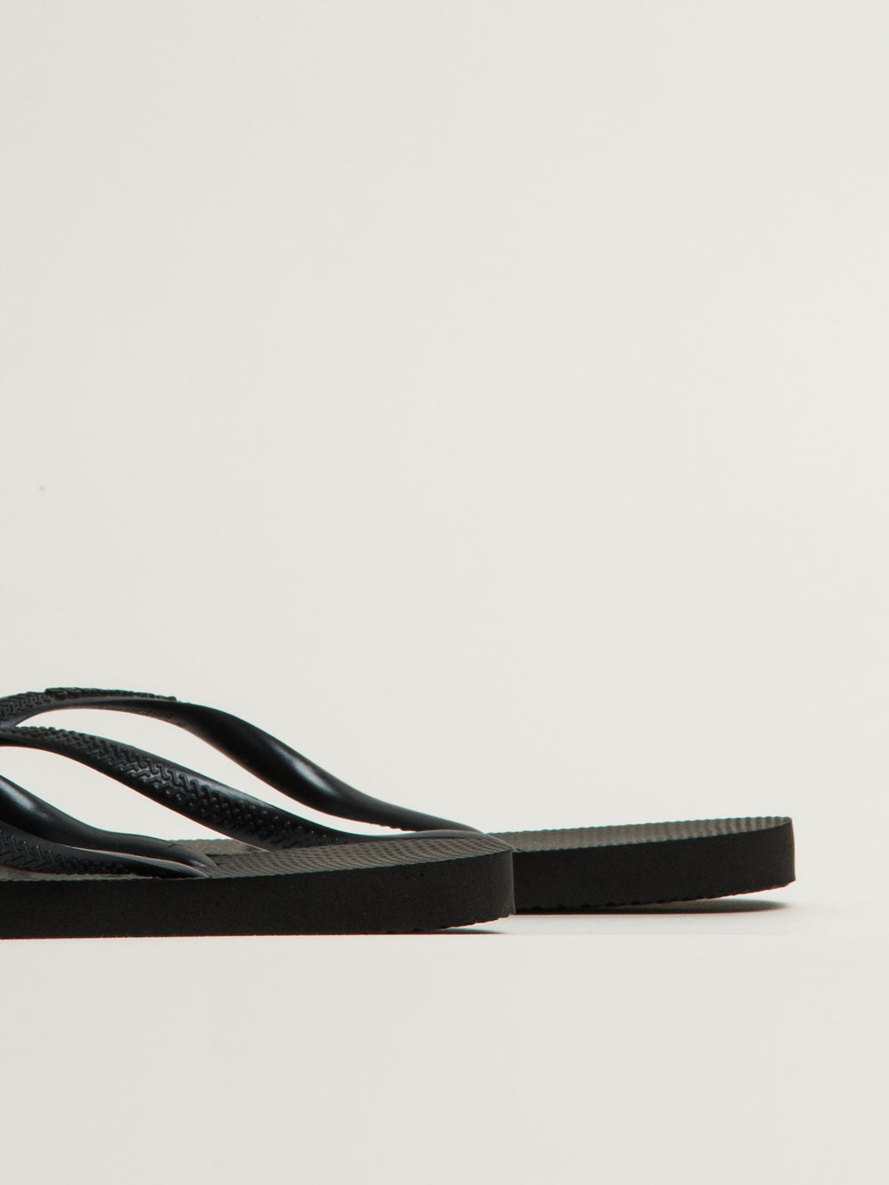 WOMENS HAVAIANAS SLIM BLACK SANDALS