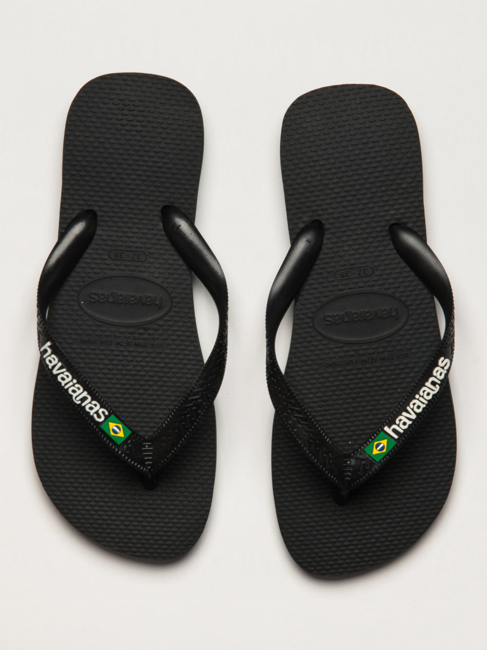 LOGO HAVAIANAS BRASIL FEMME - NOIR