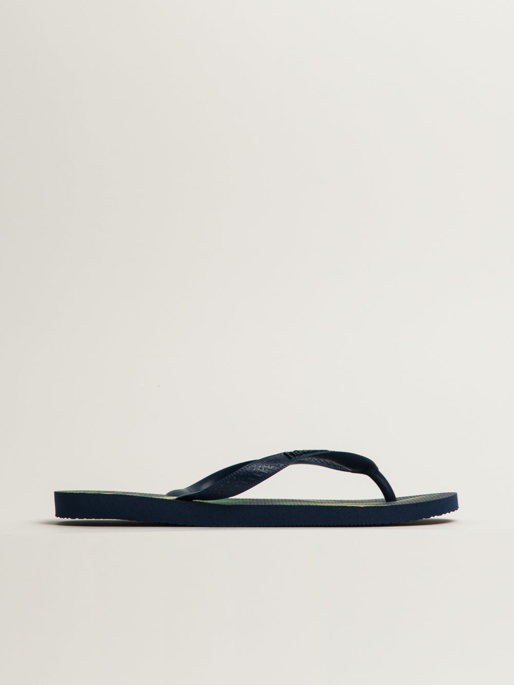 MENS HAVAIANAS TOP ALOHA SANDALS - NAVY