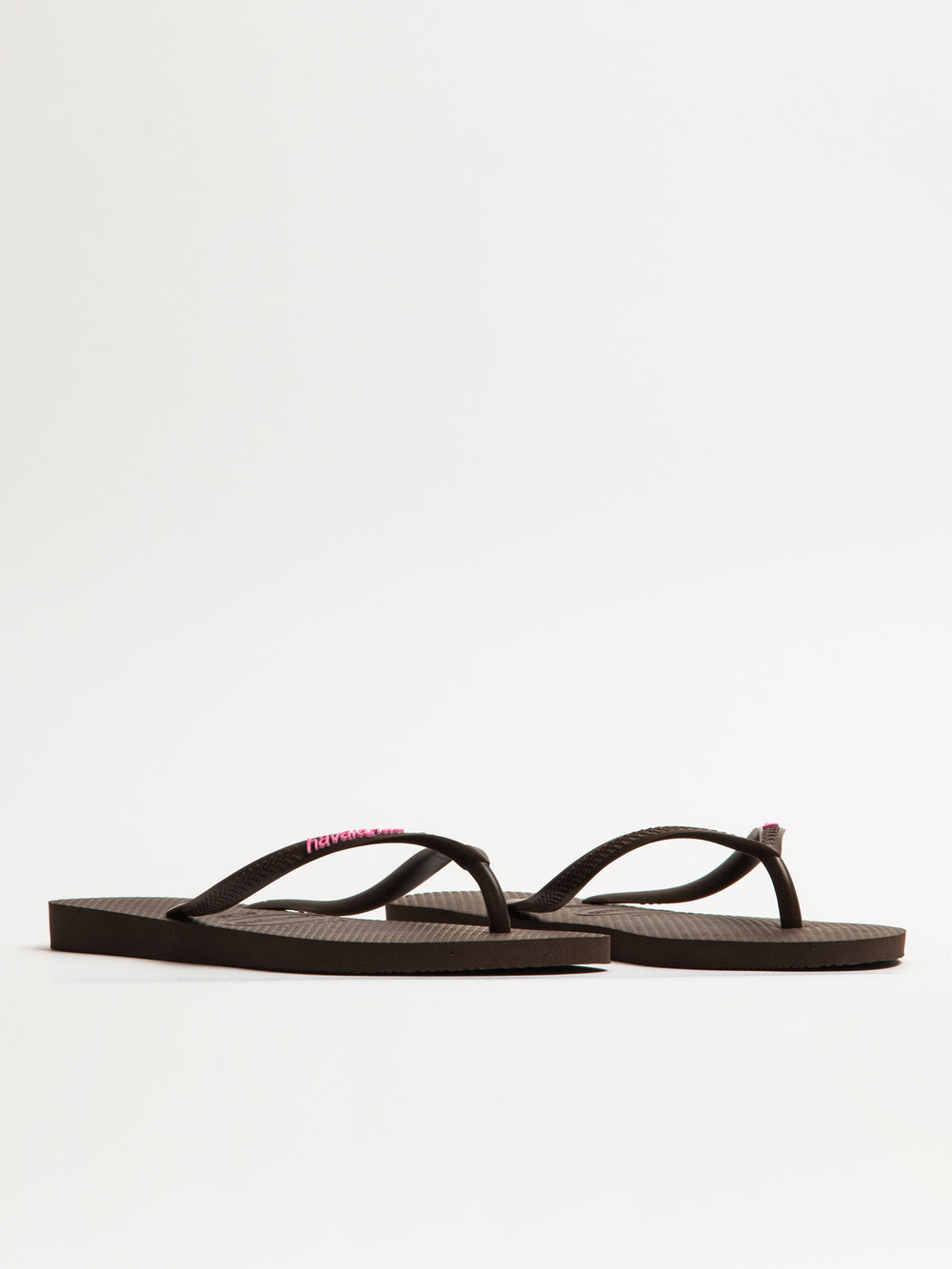 WOMENS HAVAIANAS SLIM SPARKLE ME - BROWN
