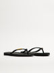 WOMENS HAVAIANAS SLIM LOGO METALLIC -BLACK