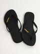 HAVAIANAS WOMENS HAVAIANAS SLIM LOGO METALLIC -BLACK - Boathouse