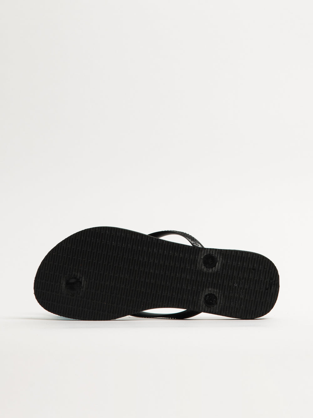 HAVAIANAS SLIM LOGO MÉTALLIQUE -NOIR